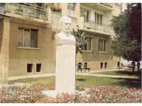 Old postcard - Svilengrad, the Monument to Ivan Vazov