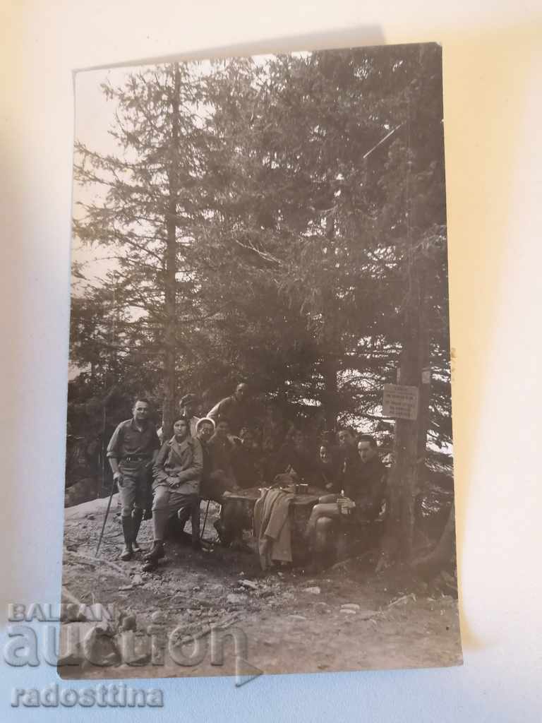 Παλιά φωτογραφία Καταφύγιο Κρούμ Νοβάκοφ Κουμάτα Βίτοσα 1930 μ.Χ Παλιά φωτογραφία Καταφύγιο Κρούμ Νοβάκοφ Κουμάτα Βίτοσα 1930 μ.Χ