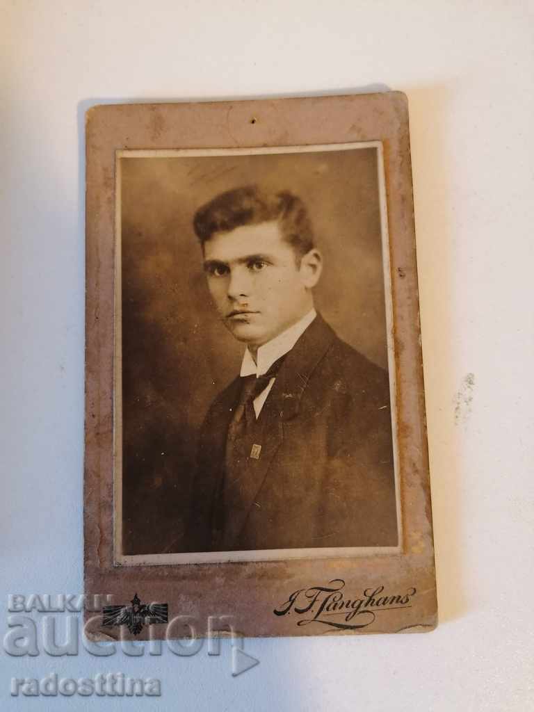 Fotografie din carton foto Inginer Panevski Praga 1922