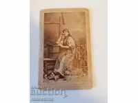 Cardboard photo photograph photografia Karl Hahn Crajowa