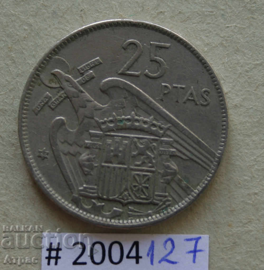 25 pesetas 1957/64 / Spain