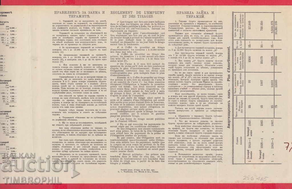 256485/1912 - BOND Bulgarian Red Cross with price 7.00 BGN | € 3.58 256485/1912 - BOND Bulgarian Red Cross with price 7.00 BGN | € 3.58