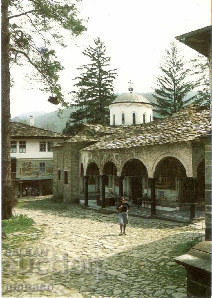 Carte poștală veche - Mănăstirea Troyan