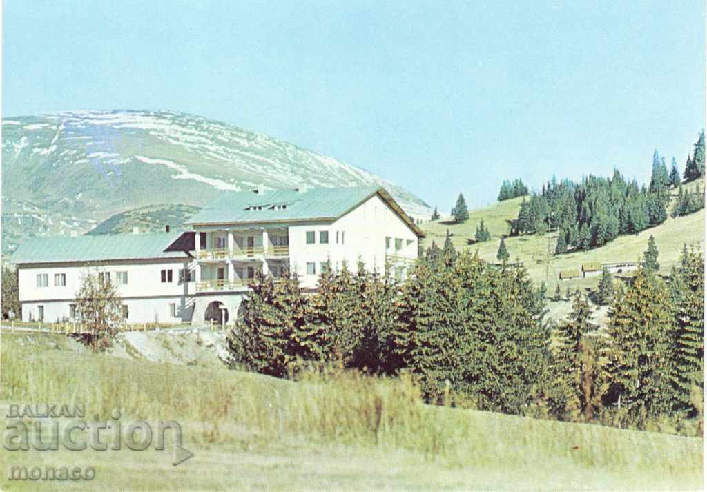 Old postcard - Rila, hut "Hristo Smirnenski"