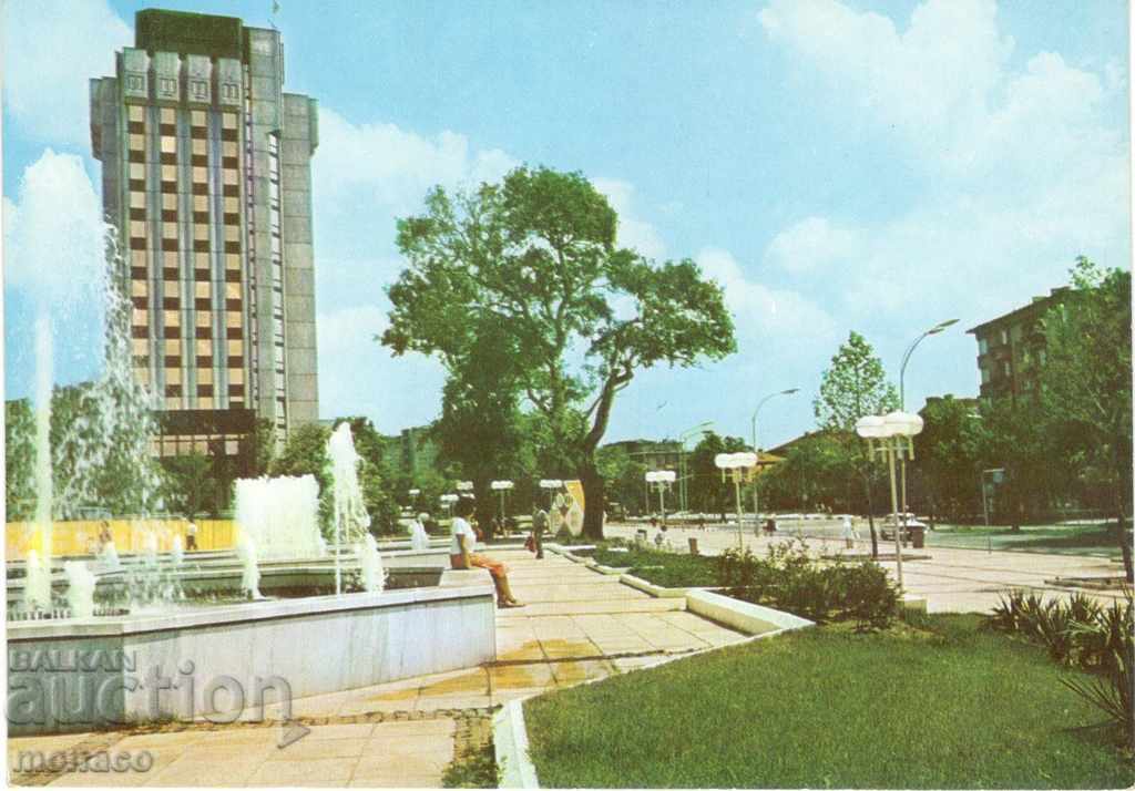 Old card - Varna, the Center - the party house