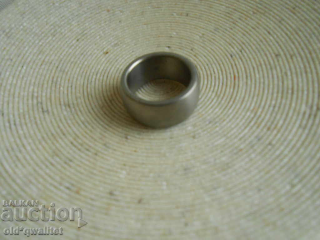 EXCEPTIONALLY beautiful women's ring made of Titanium and Gold 750 - 5 EXCEPTIONALLY beautiful women's ring made of Titanium and Gold 750 - 5