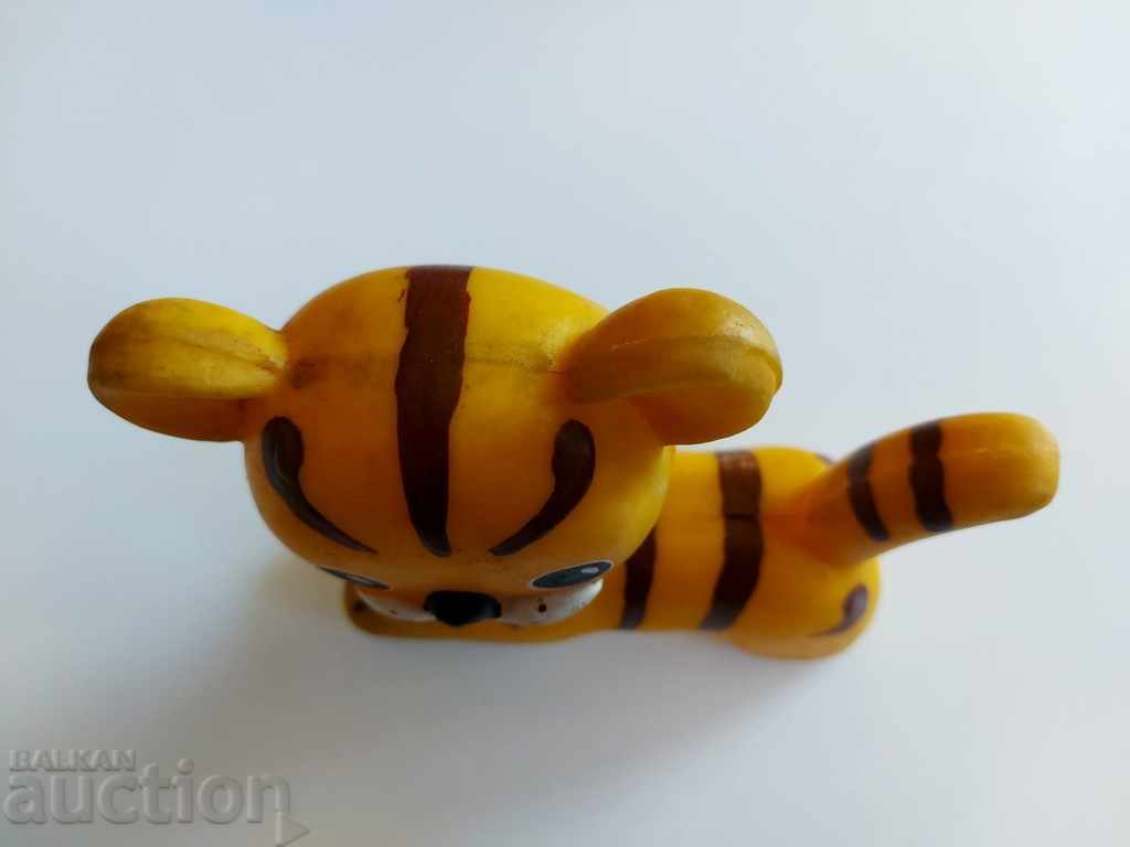 Auction SOC CHILDREN'S RUBBER TOY CAT TIGER SOCA Auction SOC CHILDREN'S RUBBER TOY CAT TIGER SOCA