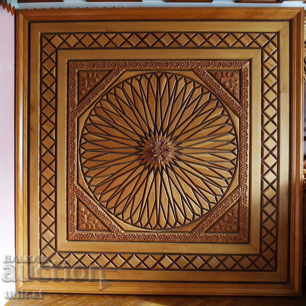 Wood carving for ceiling - unique