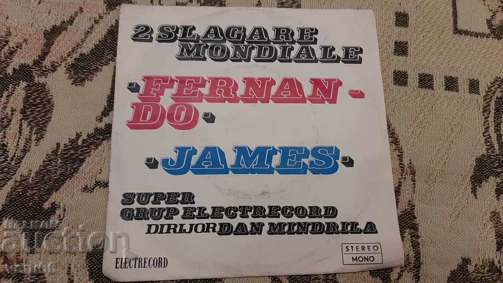 Gramophone record - small format - World hits