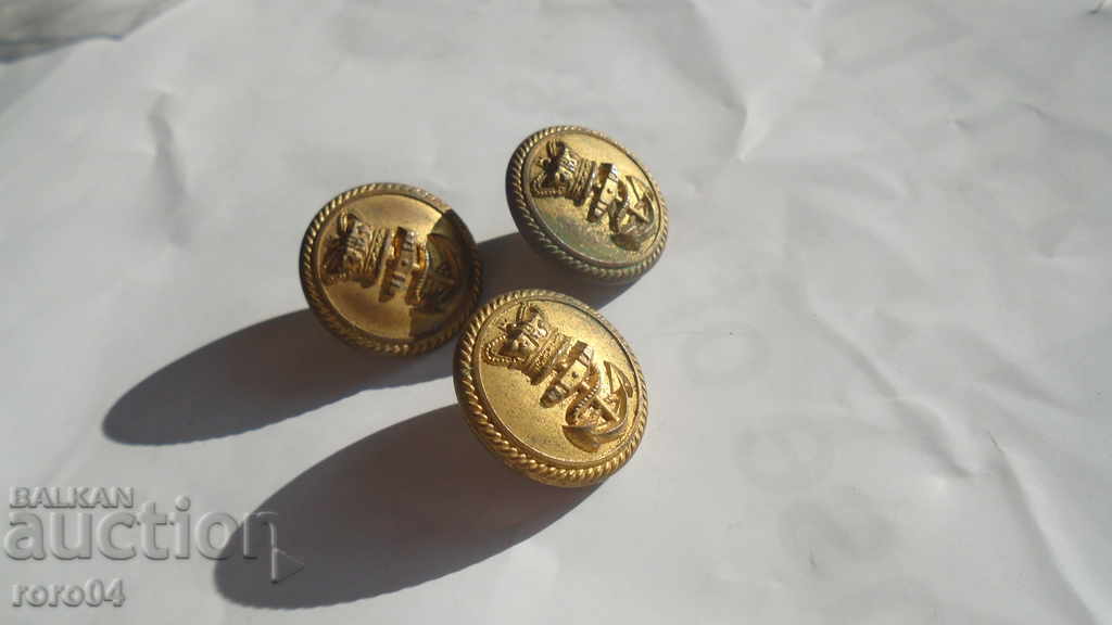 BUTTONS - FLEET - WW II with price 26.99 BGN | € 13.80 BUTTONS - FLEET - WW II with price 26.99 BGN | € 13.80