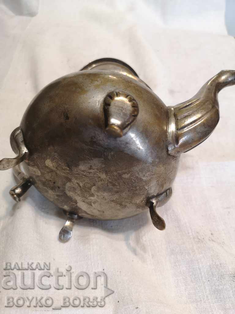 Аукцион Автентичен Турски Османски Бронзов Чайник (2)