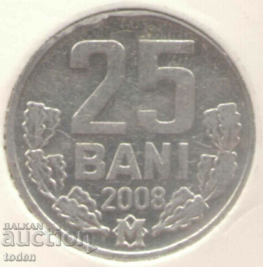 Moldova-25 Bani-2008-KM # 3