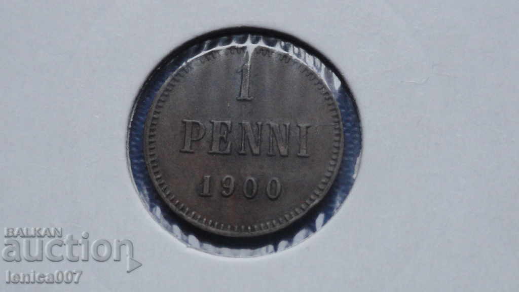Auction Russia (Finland) 1900 - 1 penny Auction Russia (Finland) 1900 - 1 penny