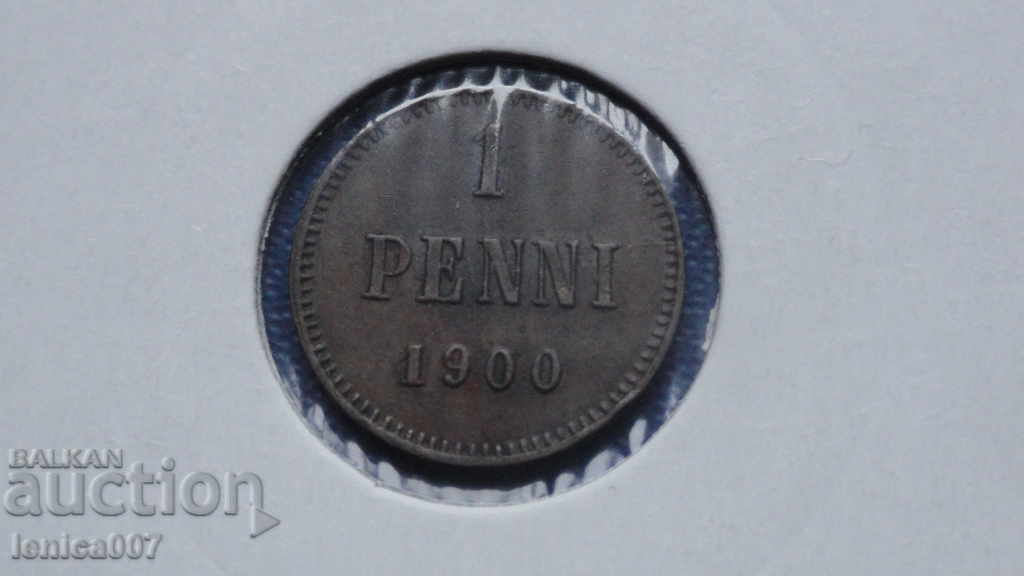 Russia (Finland) 1900 - 1 penny - 5 Russia (Finland) 1900 - 1 penny - 5