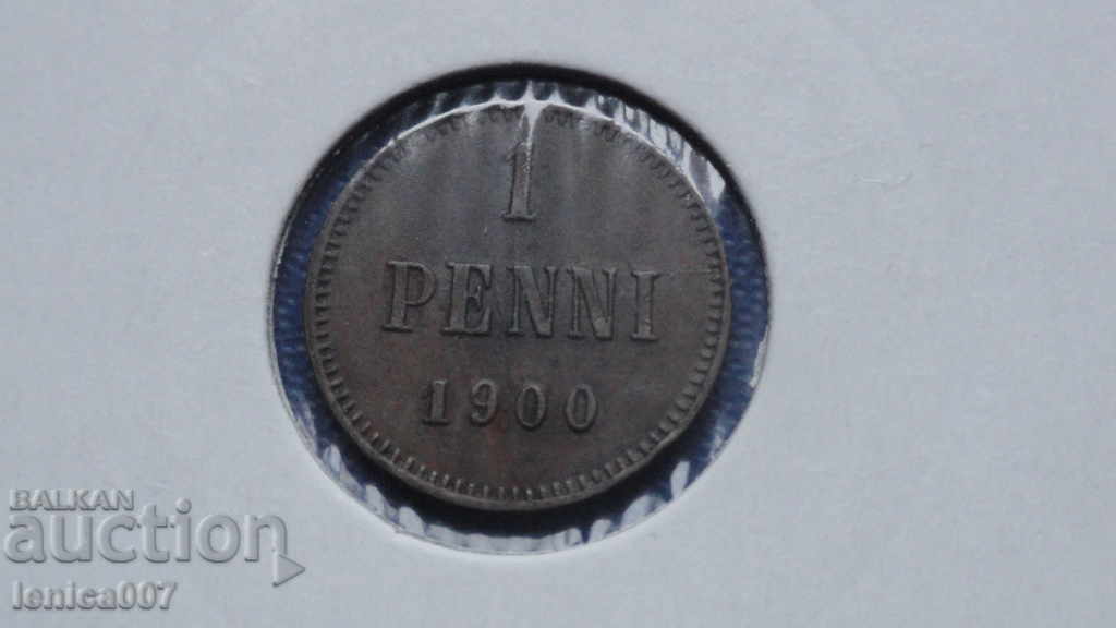 Russia (Finland) 1900 - 1 penny