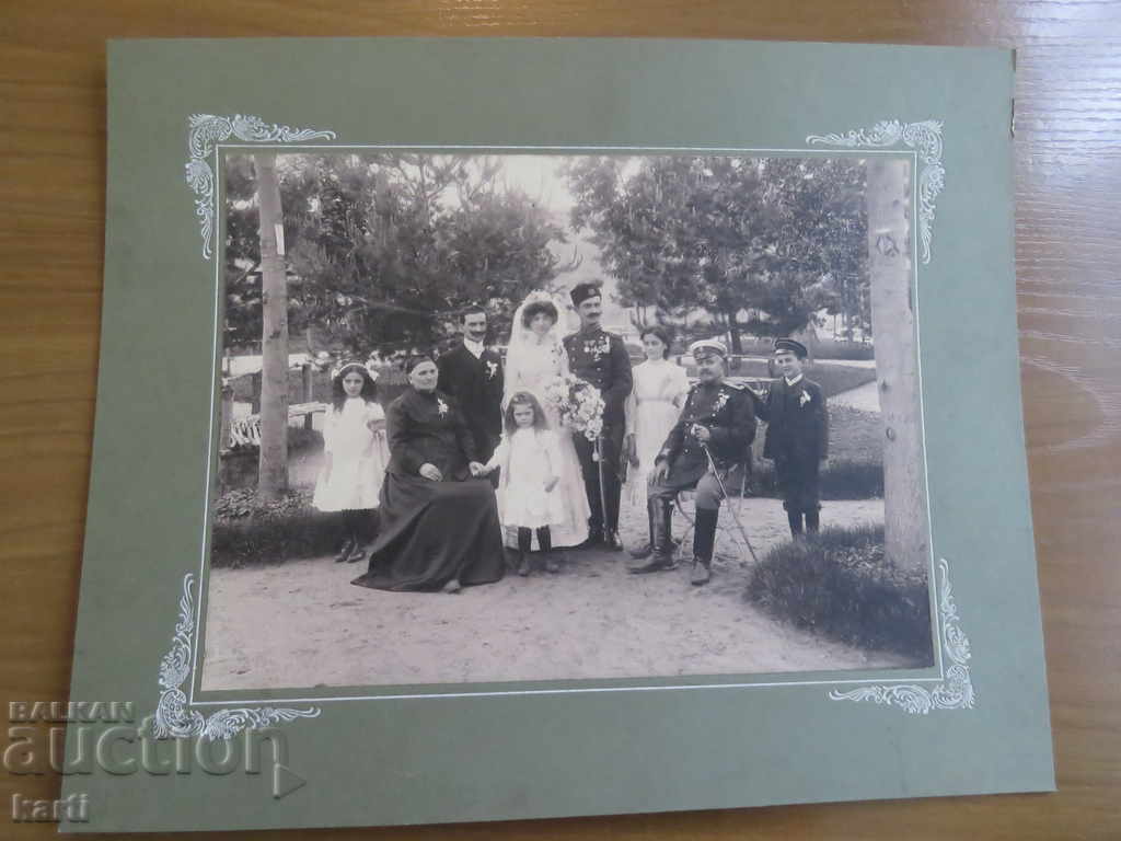 FOTO VECHE - CARTON - MARE - EXCELENT FOTO VECHE - CARTON - MARE - EXCELENT