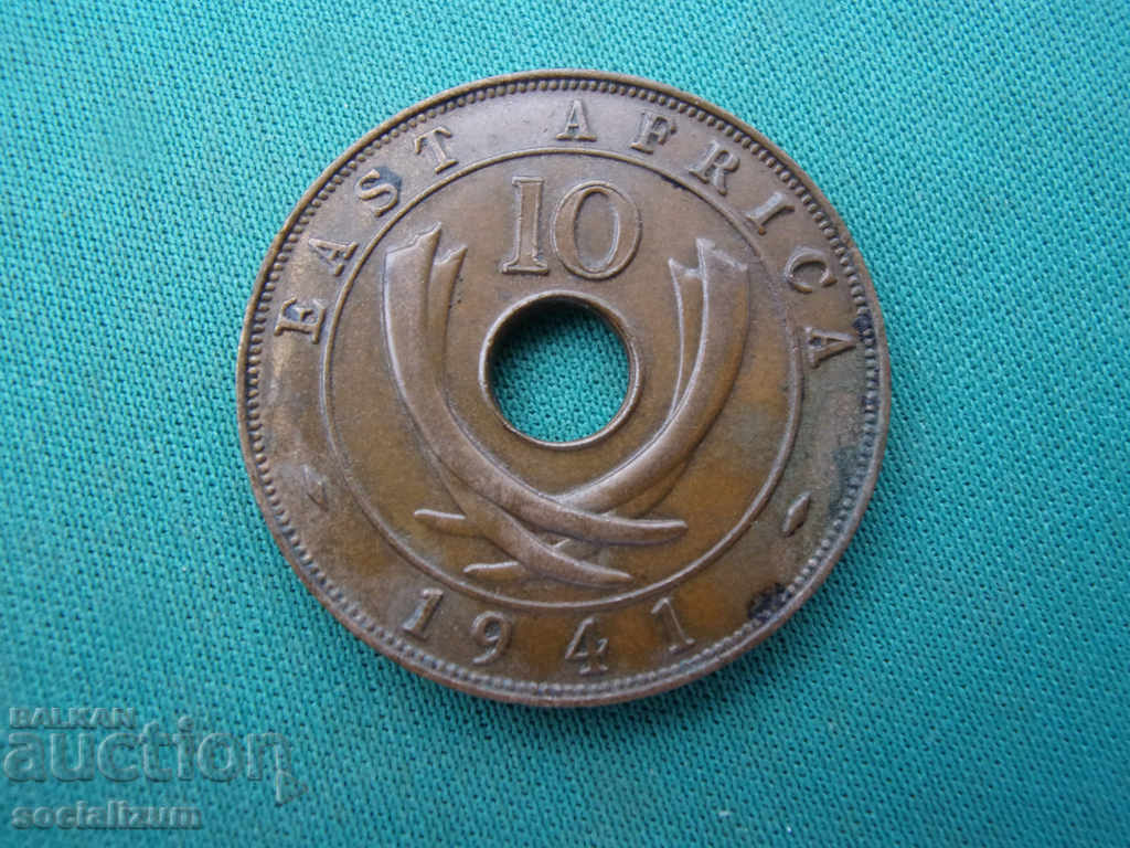 Africa de Est britanică 10 Cent 1941 Rare cu preț € 5.11 | 9.99 BGN