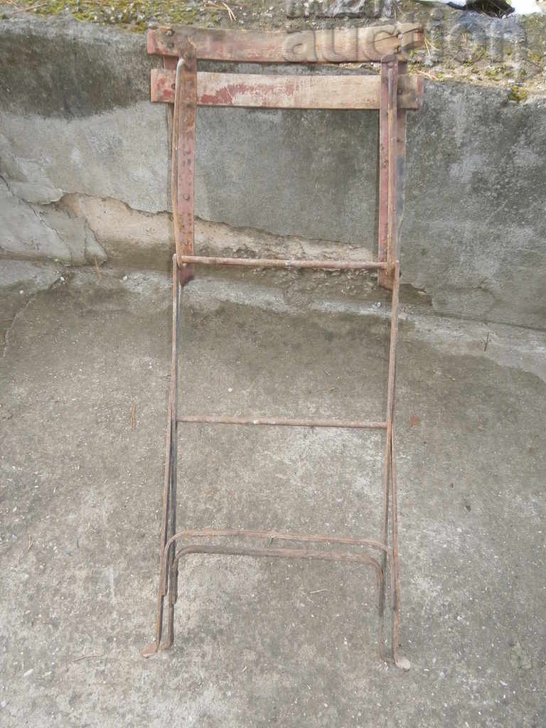 OLD FORGED folding CHAIR vintage retro - 6 OLD FORGED folding CHAIR vintage retro - 6