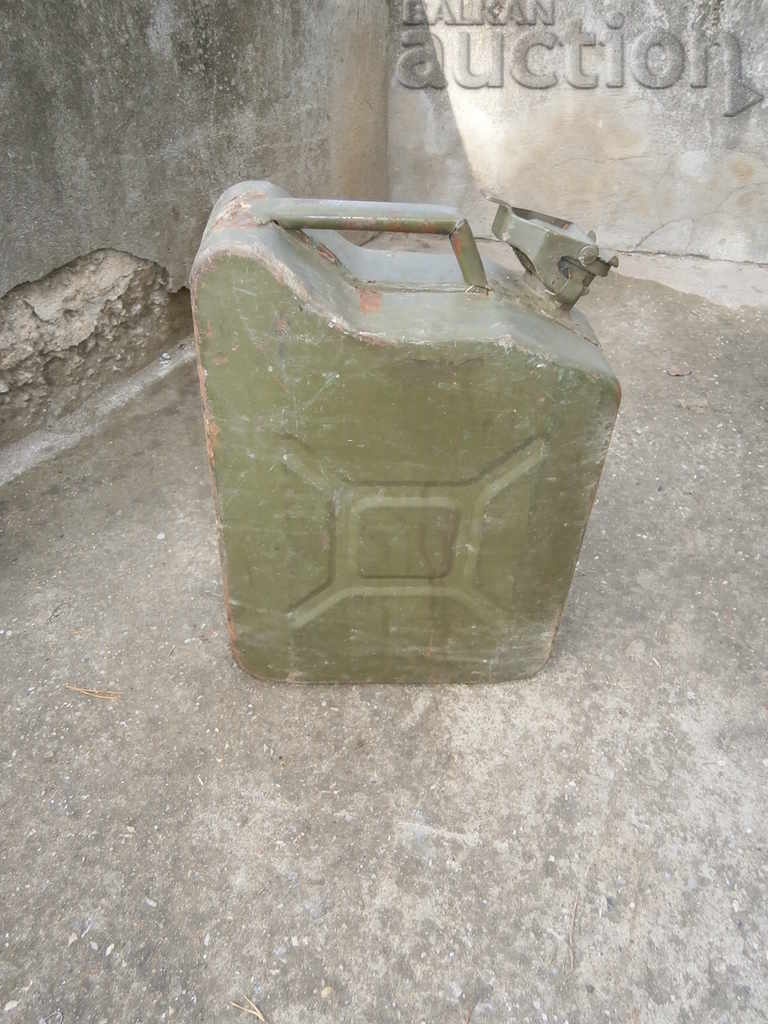 Auction antique metal tube 10L Auction antique metal tube 10L