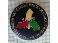8671 Badge - CITUB Confederation of Independent Trade Unions