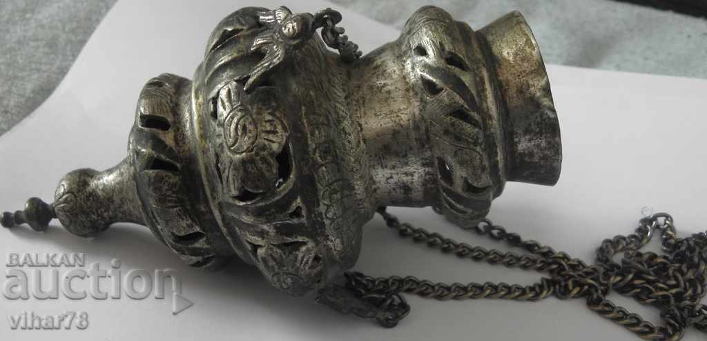 Ancient Revival Forged Silver Chandelier - 5 Ancient Revival Forged Silver Chandelier - 5