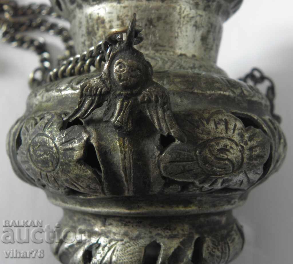 Ancient Revival Forged Silver Chandelier - 7 Ancient Revival Forged Silver Chandelier - 7