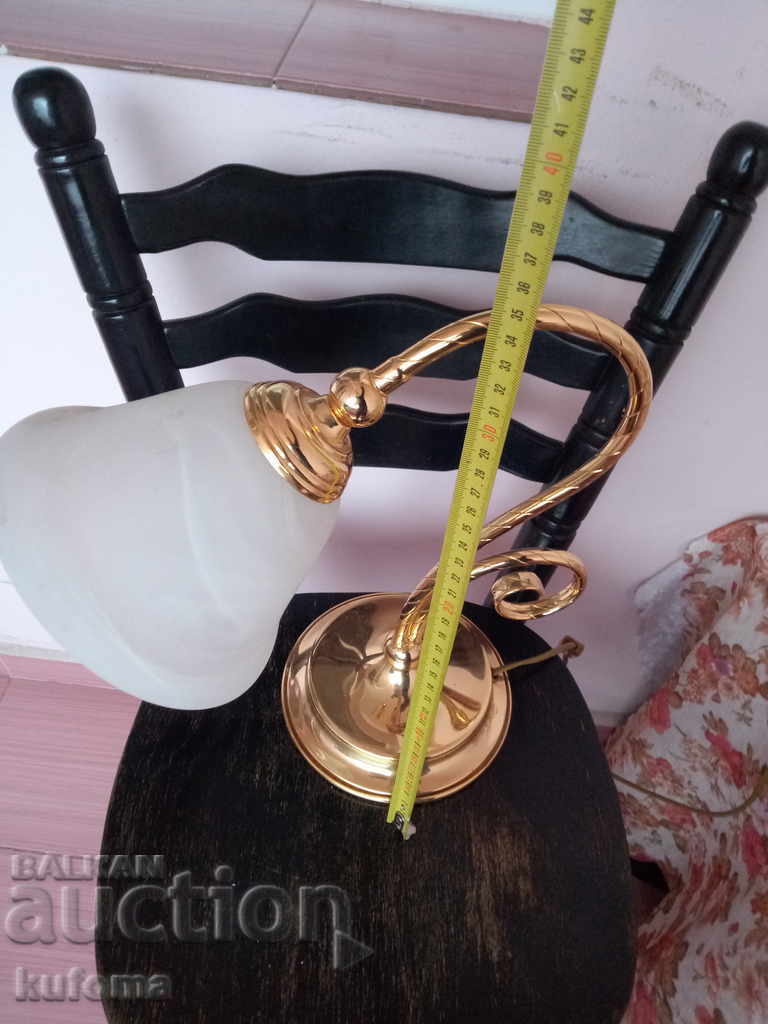 Επιτραπέζια λάμπα ορείχαλκου - 5