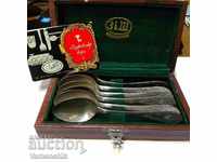 Russian silver spoons 6 pieces total weight 170 g / 875 sample