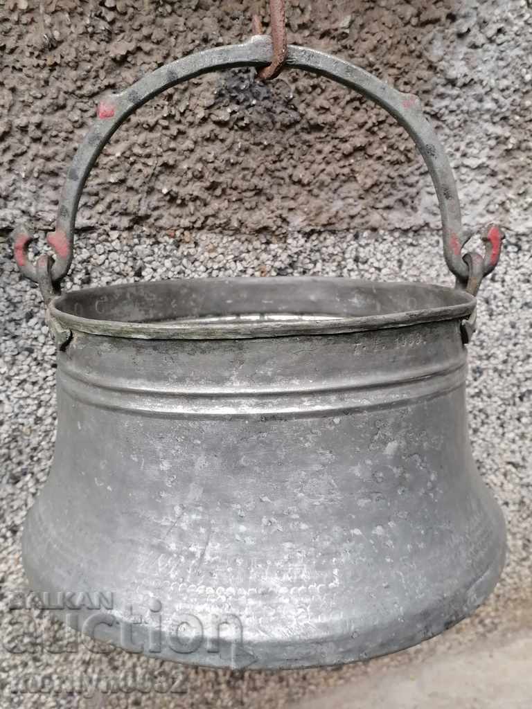 Tinned Baker Burner Burning Boiler with price 110.00 BGN | € 56.24 Tinned Baker Burner Burning Boiler with price 110.00 BGN | € 56.24