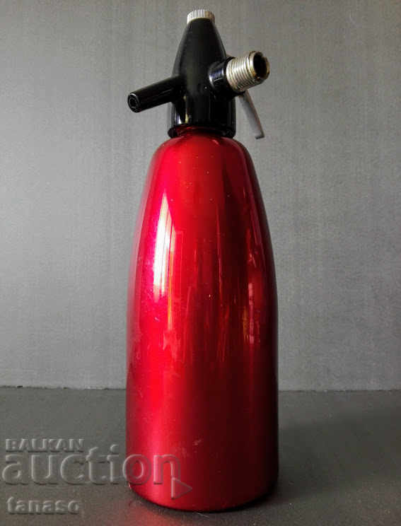 Old soda siphon, carbonated water, GDR Old soda siphon, carbonated water, GDR