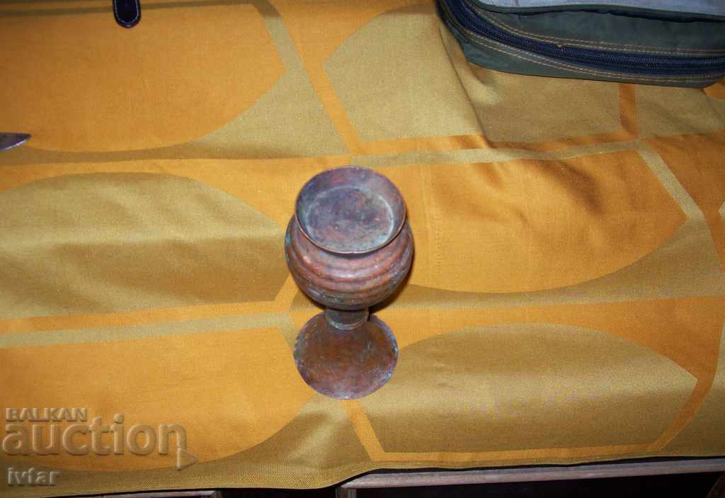 Аукцион Стара медна/бакърена/ ваза Аукцион Стара медна/бакърена/ ваза