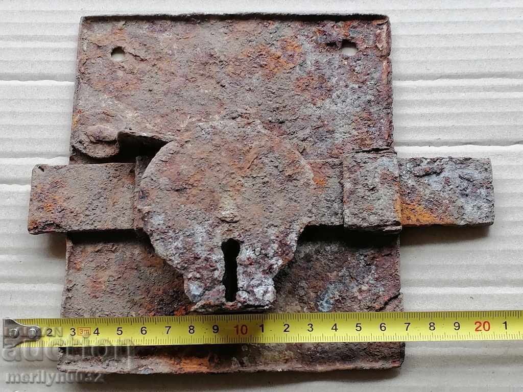 Auction Old 18th century lock, latch, hardware Auction Old 18th century lock, latch, hardware