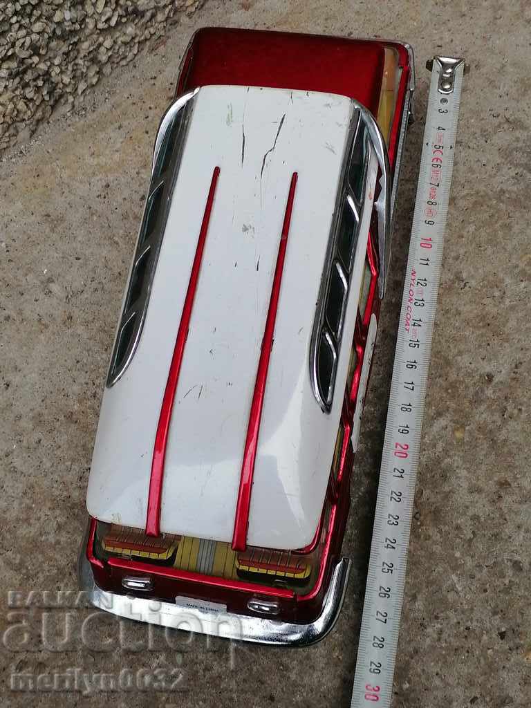 Παιδική λεωφορείο παιχνίδι κασσίτερου, αυτοκίνητο, καροτσάκι - 5 Παιδική λεωφορείο παιχνίδι κασσίτερου, αυτοκίνητο, καροτσάκι - 5