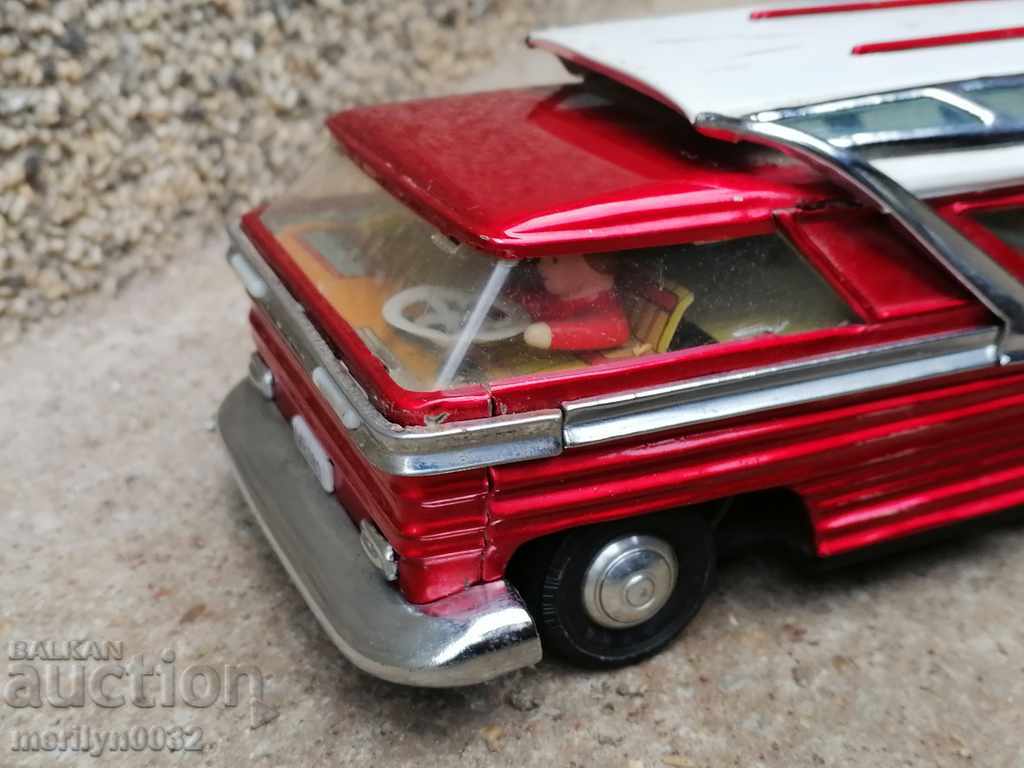 Παιδική λεωφορείο παιχνίδι κασσίτερου, αυτοκίνητο, καροτσάκι - 6 Παιδική λεωφορείο παιχνίδι κασσίτερου, αυτοκίνητο, καροτσάκι - 6