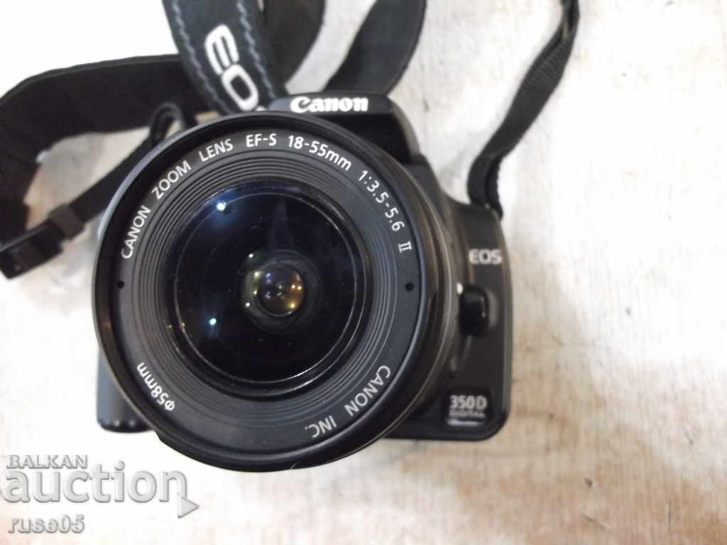 Canon - EOS - 350D camera with working lens - 2 with price 350.00 BGN | € 178.95