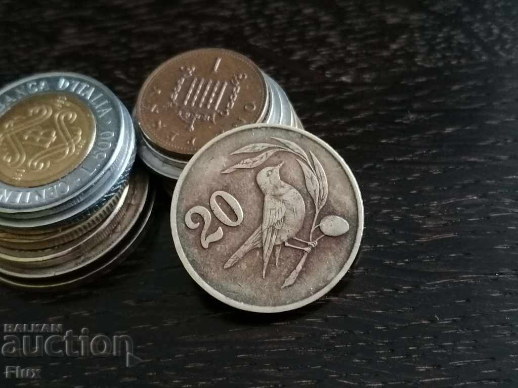 Νομίσματα - Κύπρος - 20 σεντ 1983