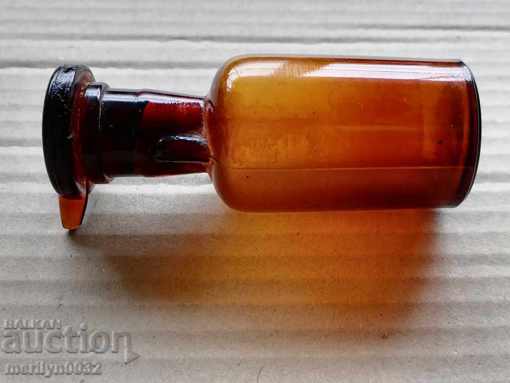 Old medical bottle pipette dropper bottle - 5 Old medical bottle pipette dropper bottle - 5