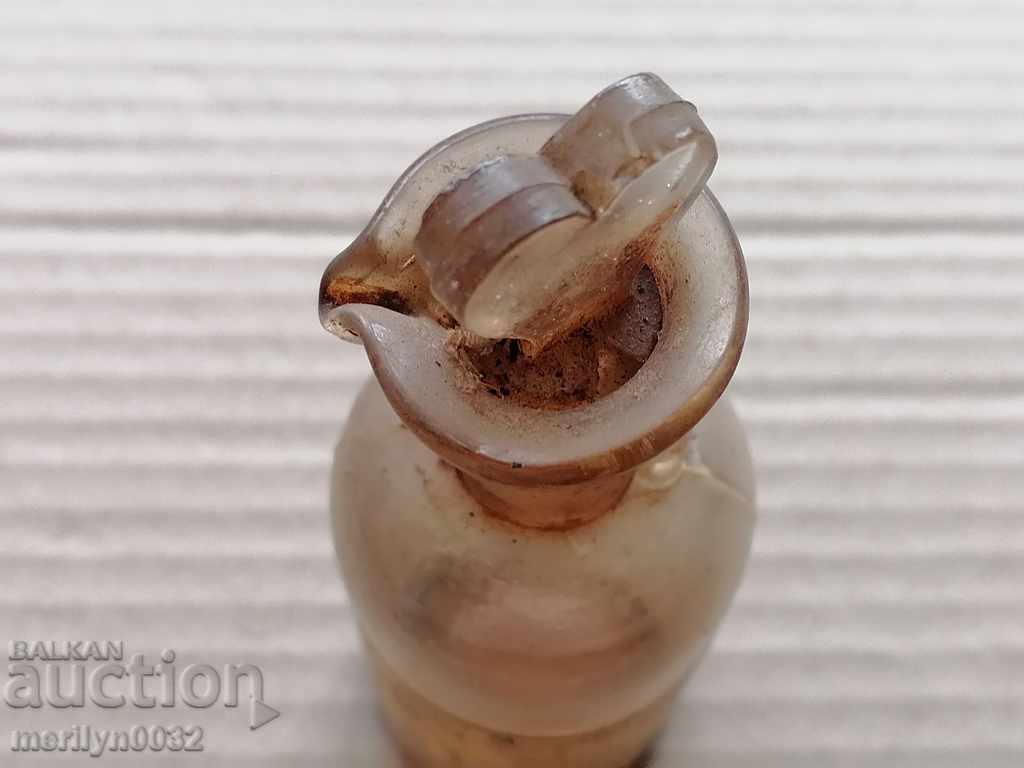 Old medical bottle pipette dropper bottle with price 39.00 BGN | € 19.94
