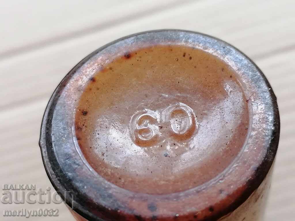 Old medical bottle pipette dropper bottle - 6