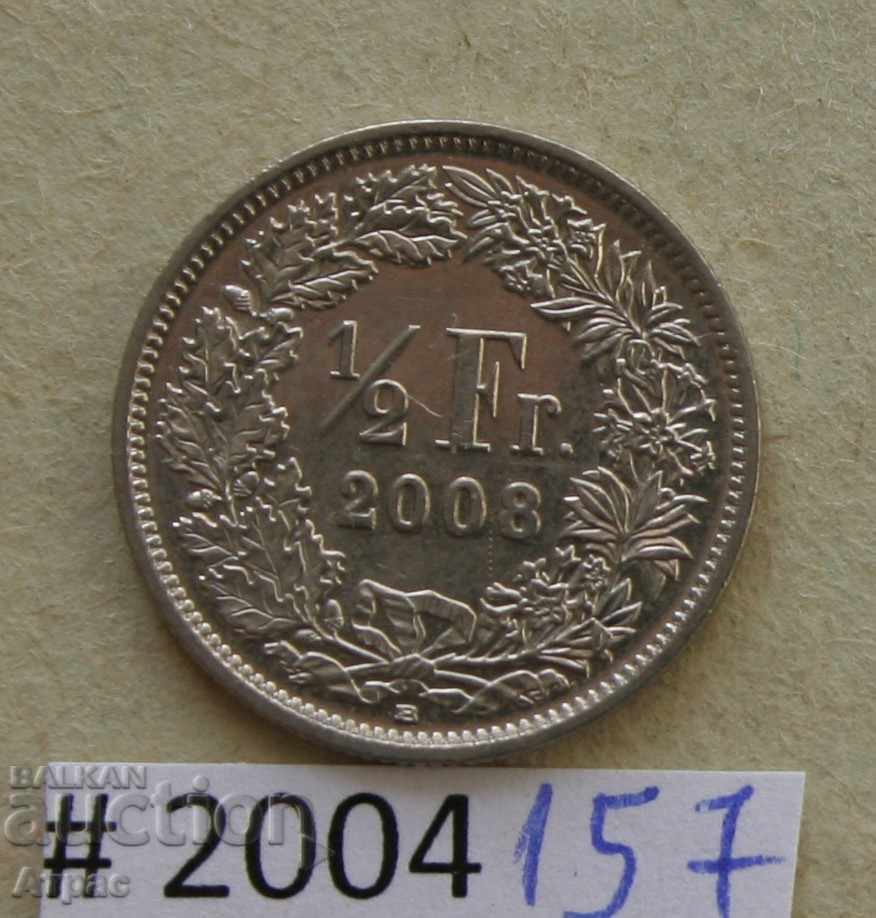 1/2 franc 2008 Switzerland