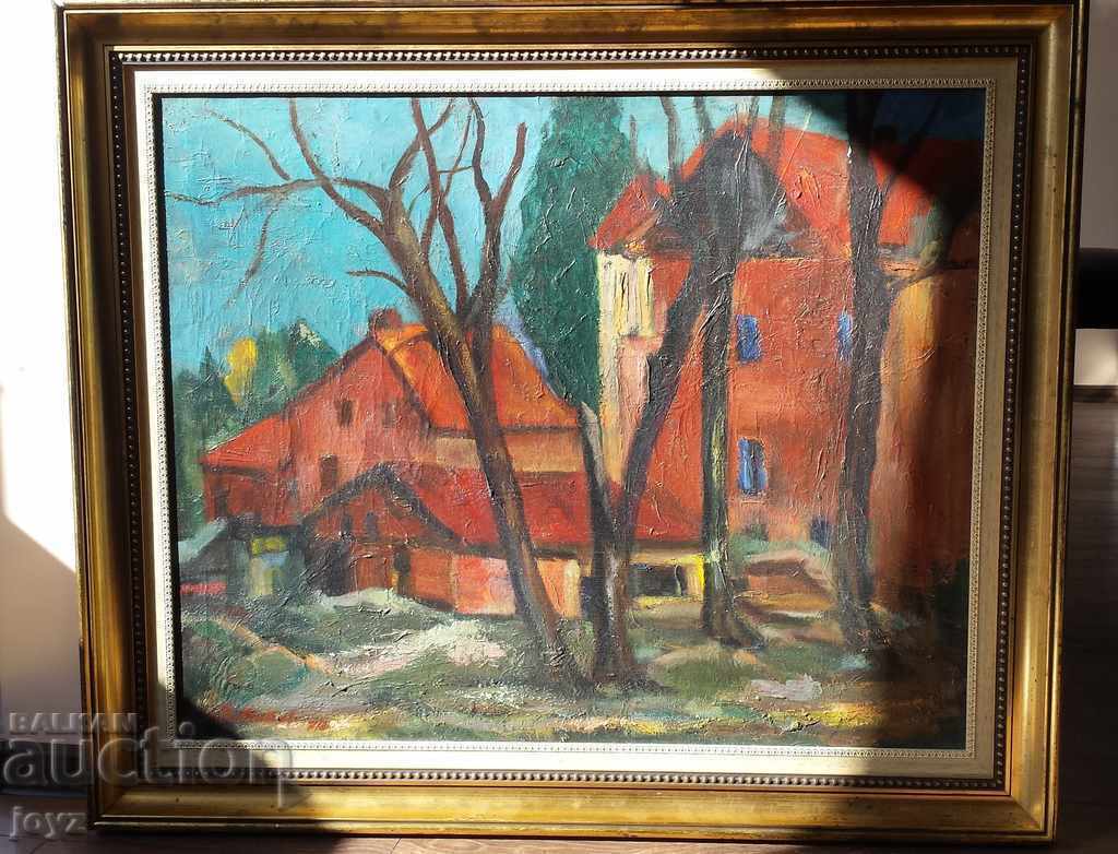 LANDSCAPE PAINTING 78 (OIL PAINTS) St.MITOVA / IDENTIFICATION