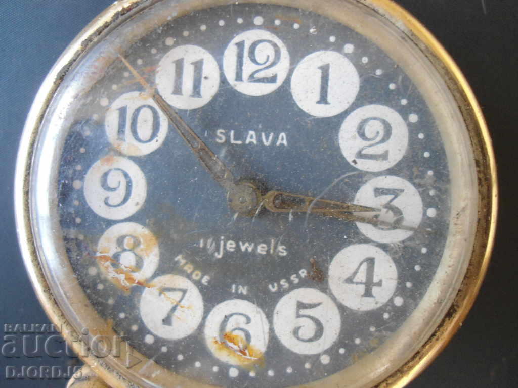 Old watch "SLAWA" with price 3.00 BGN | € 1.53 Old watch "SLAWA" with price 3.00 BGN | € 1.53