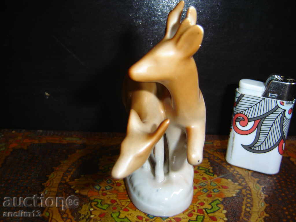 OLD PORCELAIN DEER AND DEER with price 24.00 BGN | € 12.27