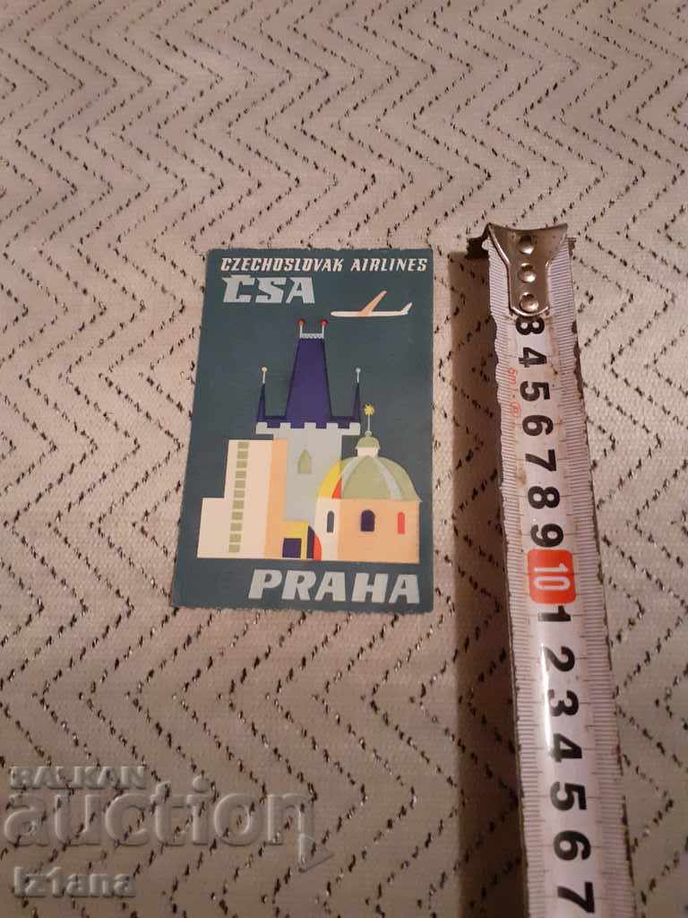 Auction Old CSA brochure, Czech Airlines Auction Old CSA brochure, Czech Airlines