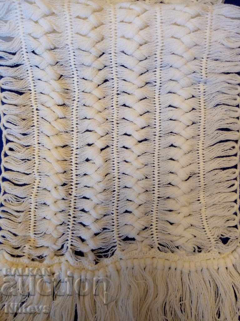 Set of winter hat and scarf hand-knitted, new, not worn. - 7