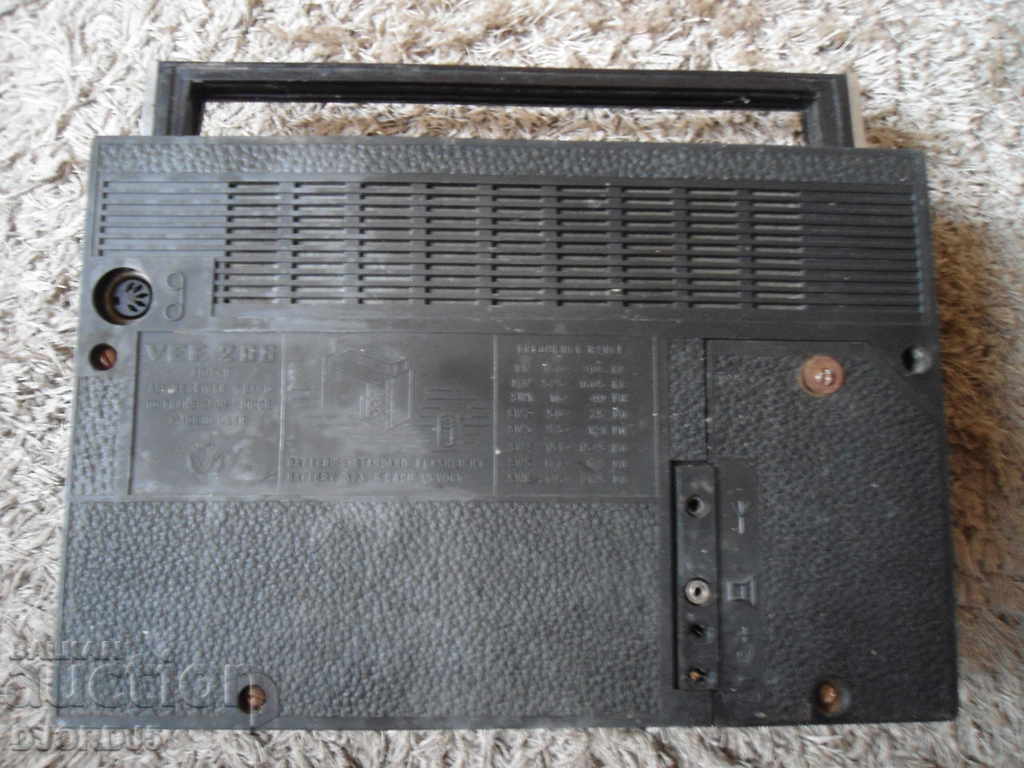 Radio "WEF 206", collection, parts, scrap - 5