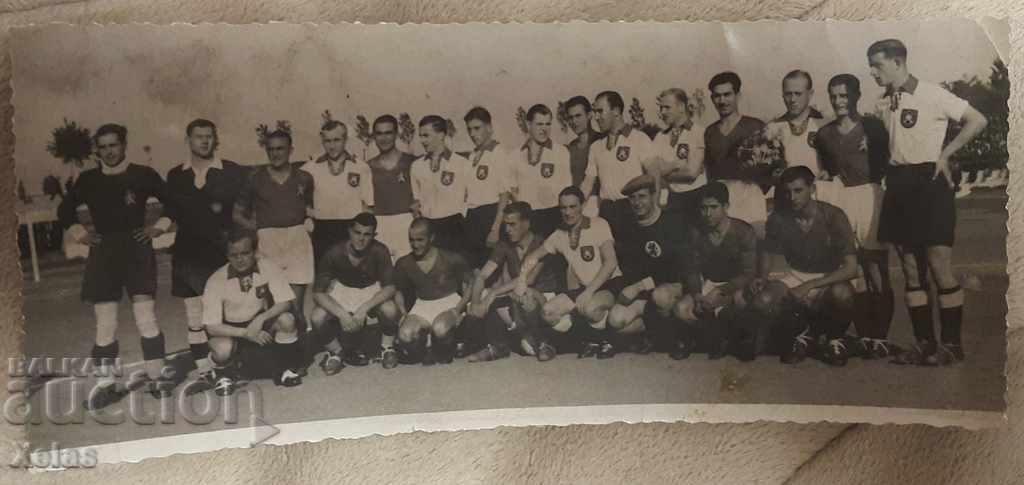 Παλιά μοναδική φωτογραφία Sofia 1938 Football Bulgaria - Germany