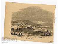 Varna gravură vedere secolul al XIX-lea