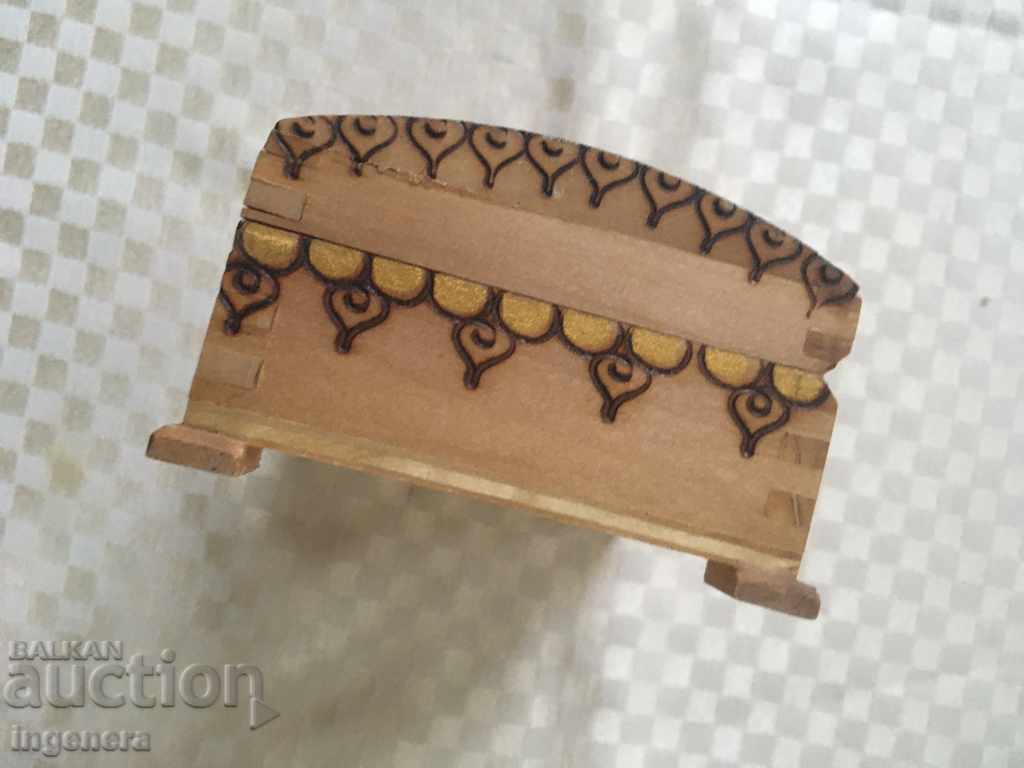 BOX PAINTED TREE SOUVENIR INSCRIPTIONS PYROGRAPH - 5 BOX PAINTED TREE SOUVENIR INSCRIPTIONS PYROGRAPH - 5