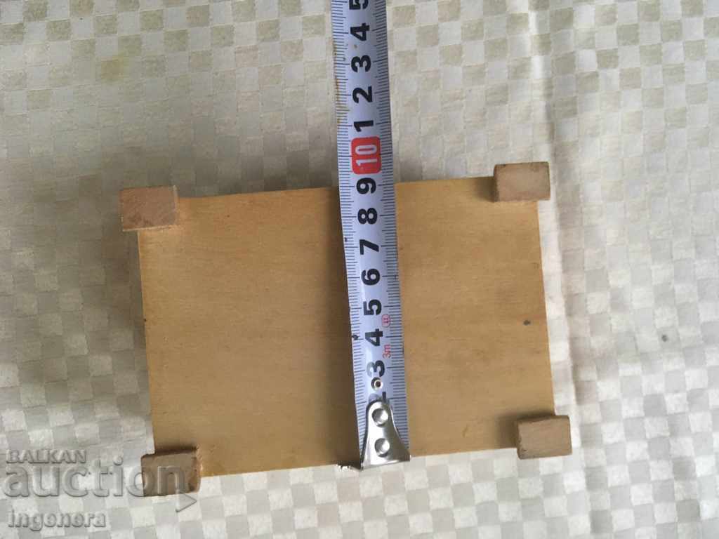 BOX PAINTED TREE SOUVENIR INSCRIPTIONS PYROGRAPH - 6 BOX PAINTED TREE SOUVENIR INSCRIPTIONS PYROGRAPH - 6